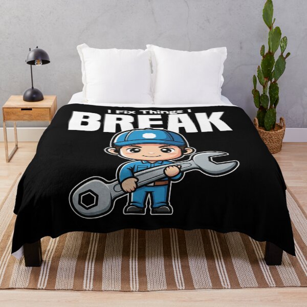 Item preview, I FIX THINGS I BREAK - MECHANIC designed and sold by KEF Custom.