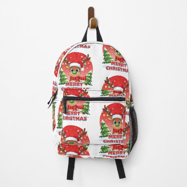 Item preview, Cute Cartoon Merry Christmas Reindeer designed and sold by Adrian Kane.