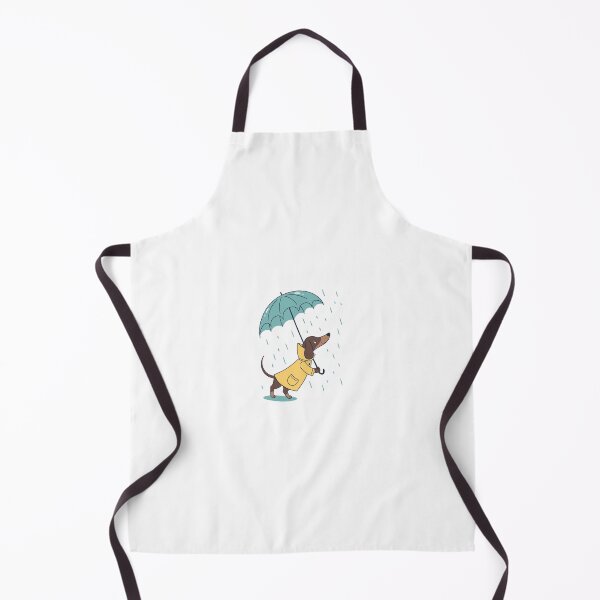 Item preview, Rainy Day Dachshund designed and sold by MrArtist Shop.