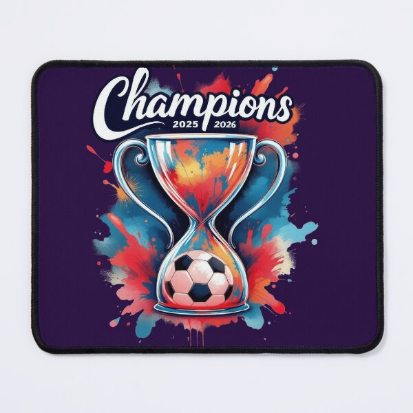 Item preview, Soccer Champions season 2025-2026, fantasy football Trophy Design - Football Winner designed and sold by TheGaliyaStudio.