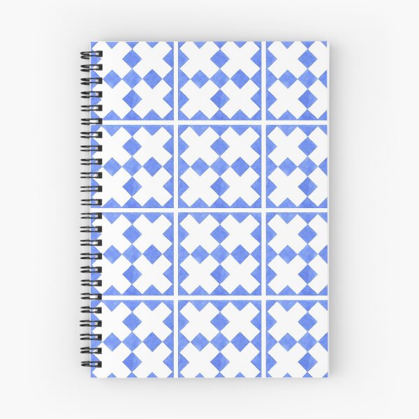 Item preview, Blue Cross Geometric Vector Pattern designed and sold by AffordableArtCo.