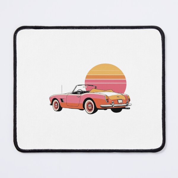 Item preview, Retro Roadtrip – Vintage Car at Sunset designed and sold by BestZoneStore.