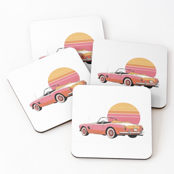 Item preview, Retro Roadtrip – Vintage Car at Sunset designed and sold by BestZoneStore.