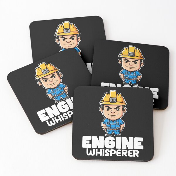 Item preview, ENGINE WHISPERER - MECHANIC designed and sold by KEF Custom.