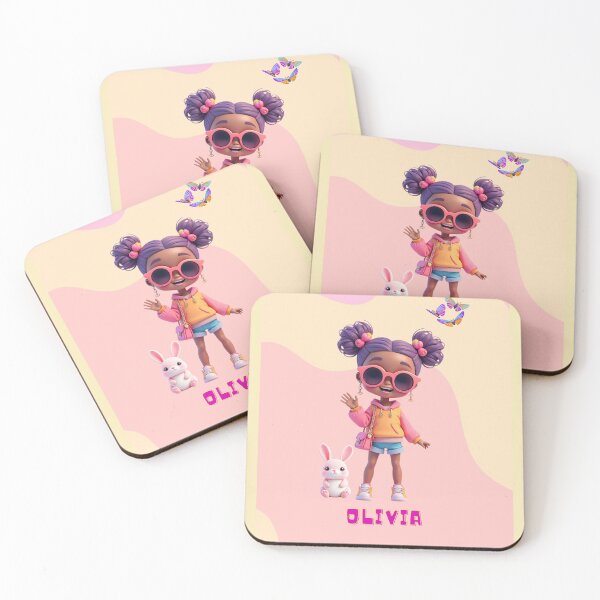 Item preview, Olivia Doll Name Design – Cute Gift for Girls, School Supplies and Birthday Surprises designed and sold by daila70.