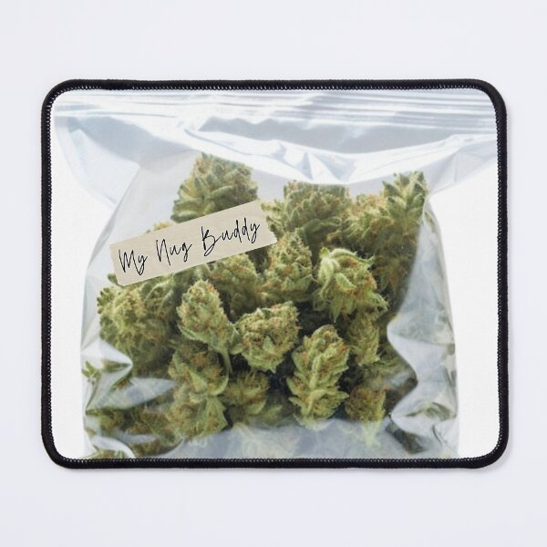 Item preview, “My Nug Buddy” Funny Weed Lover Stash Bag | Chill Vibes, Cannabis Art, 420 Lifestyle Must-Have designed and sold by Rebel Fusion.