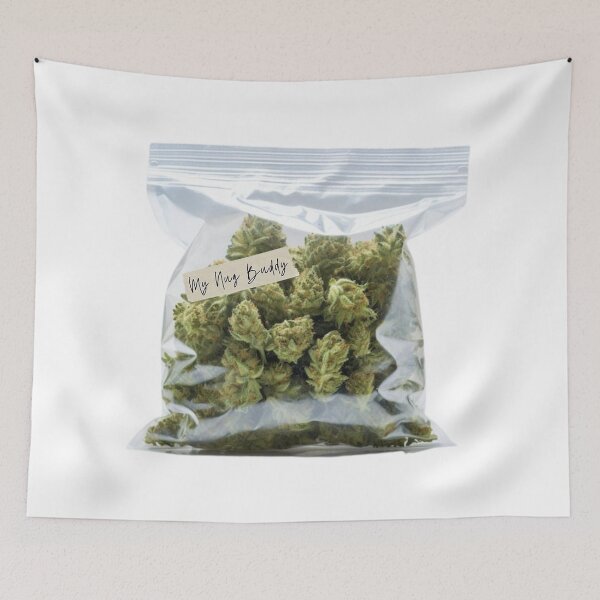 Item preview, “My Nug Buddy” Funny Weed Lover Stash Bag | Chill Vibes, Cannabis Art, 420 Lifestyle Must-Have designed and sold by Rebel Fusion.