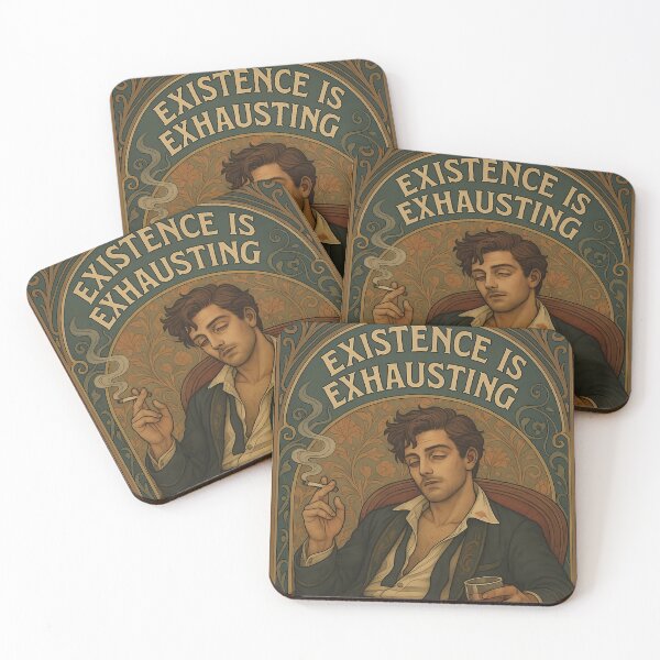 Item preview, Existence is exhausting - bon vivant version designed and sold by TOSHA-Poland.