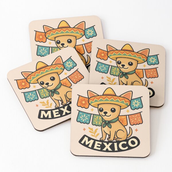 Item preview, Mexico - Chihuahua Wearing a Sombrero designed and sold by Myra365Art.
