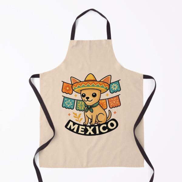 Item preview, Mexico - Chihuahua Wearing a Sombrero designed and sold by Myra365Art.