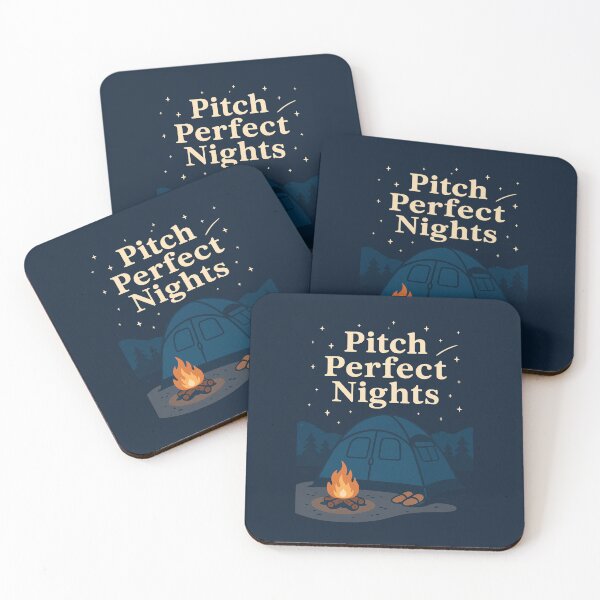 Item preview, Pitch Perfect Nights | Cozy Camping Fire & Tent | Starry Sky Outdoor Design designed and sold by KAYJAY DESIGNS.