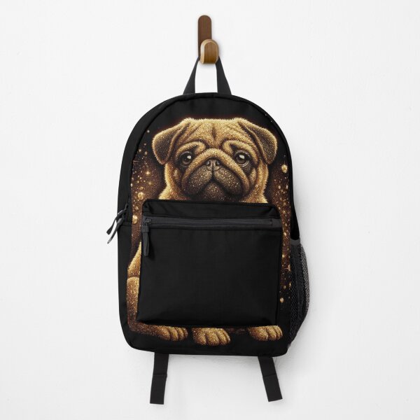 Item preview, Magical Golden Pug Dog designed and sold by Wags & Tails.