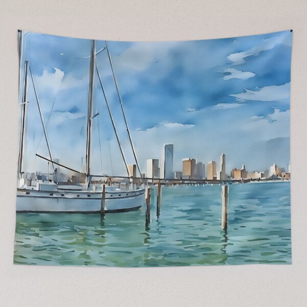 Item preview, Sails Setting designed and sold by RCWatercolours.