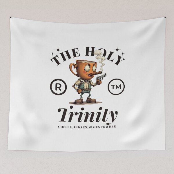 Item preview, The holy trinity: coffee, cigars and gunpowder designed and sold by Peerless-Prime.