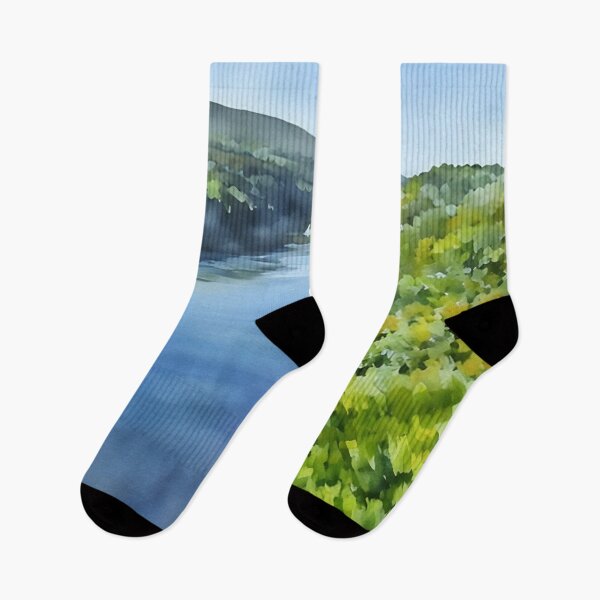 Item preview, The Great Green Waterway designed and sold by RCWatercolours.