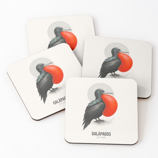 Item preview, Galápagos Frigatebird – Ecuador Souvenir Art designed and sold by AtuqStudio.