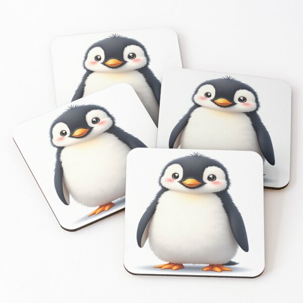 Item preview, Adorable Baby Penguin Illustration – Cute Arctic Animal Art designed and sold by The Quiet Growth.