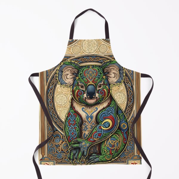 Item preview, Celtic Koala Illuminated Manuscript designed and sold by Koalangel.