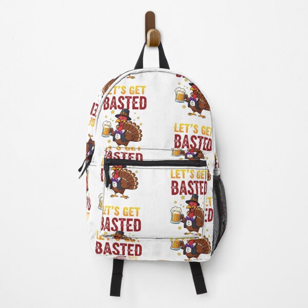 Item preview, Let's Get Basted Turkey Beer Funny Thanksgiving designed and sold by Adrian Kane.