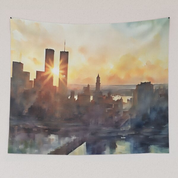 Item preview, Between the Towers designed and sold by RCWatercolours.