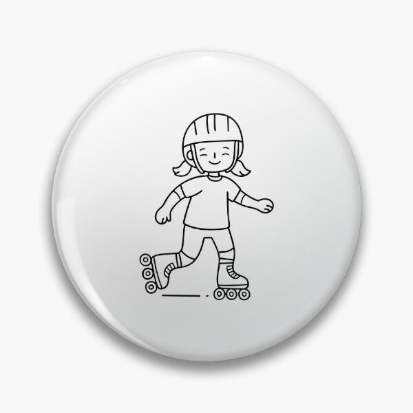 Item preview, Child learning to roller blade with helmet and knee pads designed and sold by rasagamastore.