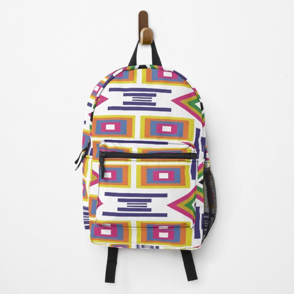 Item preview, : Vibrant Tribal Geometric Pattern – Bold & Colorful Retro Art designed and sold by Lunattern.