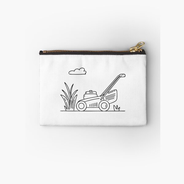 Item preview, Rotary mower cutting grass in a backyard designed and sold by rasagamastore.