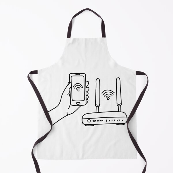 Item preview, Hand holding smartphone close to router to get better signal designed and sold by rasagamastore.