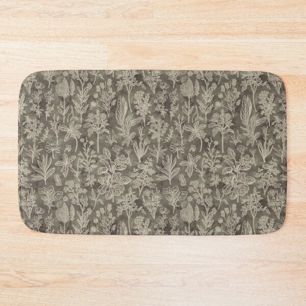 Item preview, Botanic vertical allover	 designed and sold by Alessandro Remo Mazzoni Remotextiles.