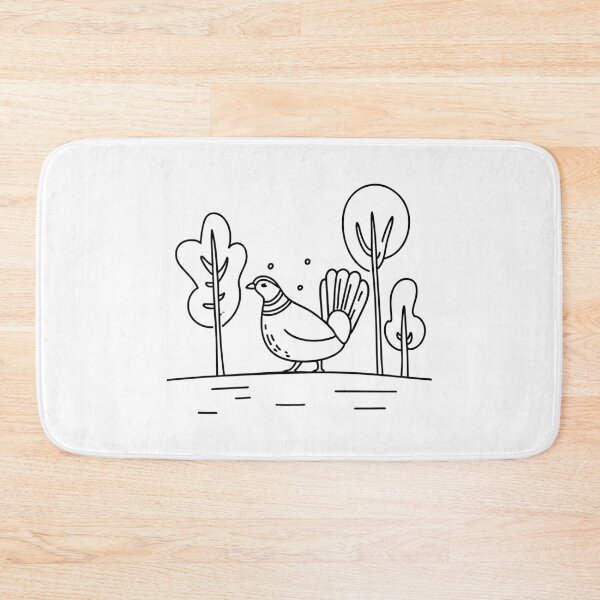 Item preview, Ruffed grouse walking cautiously through a snowy woodland designed and sold by rasagamastore.