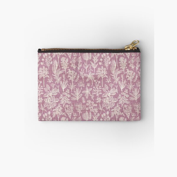 Item preview, Botanic vertical allover pink designed and sold by Alessandro Remo Mazzoni Remotextiles.