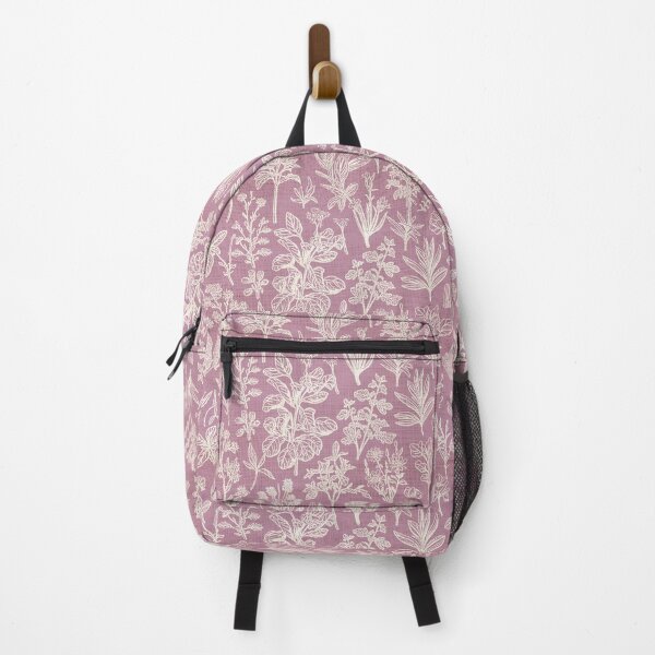 Item preview, Botanic vertical allover pink designed and sold by Alessandro Remo Mazzoni Remotextiles.