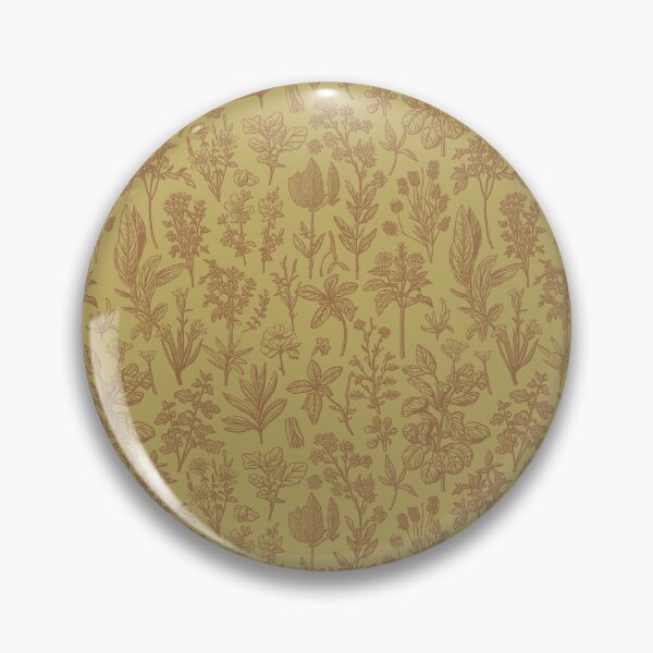 Item preview, Copy of Botanic vertical allover ocre	 designed and sold by Alessandro Remo Mazzoni Remotextiles.