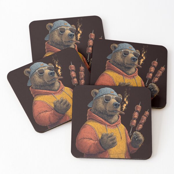 Aperçu de l'œuvre Bearbecue I créée et vendue par Majorprint.
