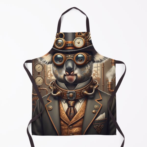 Item preview, Steampunk Koala Inventor designed and sold by Koalangel.