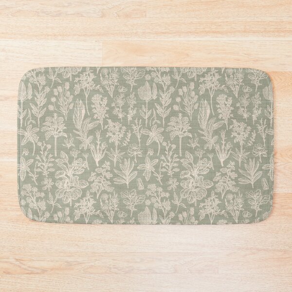 Item preview, Botanic vertical allover	 designed and sold by Alessandro Remo Mazzoni Remotextiles.