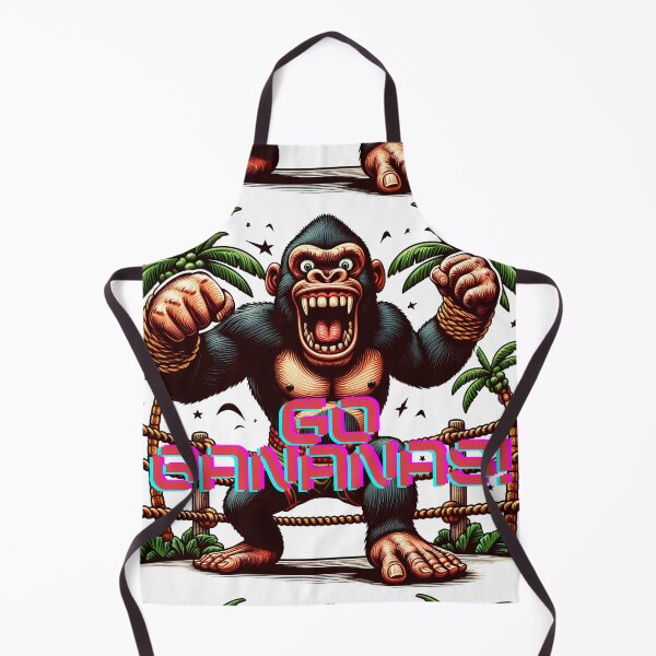 Item preview, Go Bananas Gorilla Retro Rage Art designed and sold by KMHArts.