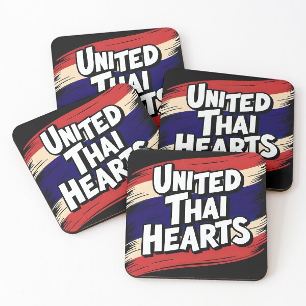 Item preview, United Thai Hearts! T-Shirt Patriotic Thai Unity Gift designed and sold by Just You Tee | Say It Loud, Wear It Proud.