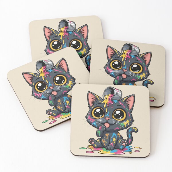 Item preview, A Colorful Cat-astrophe designed and sold by KocioK.