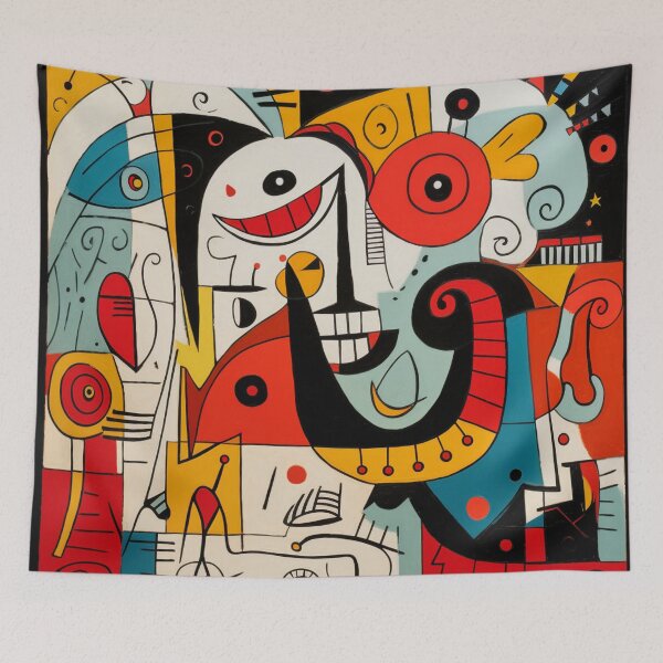 Item preview, Dreamscapes of Miró: Carnival Mind designed and sold by nshaltiel.