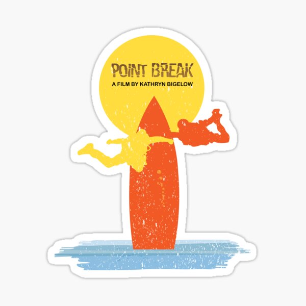 Item preview, POINT BREAK 1991 designed and sold by MORKINO POSTERS.