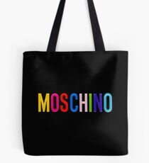 moschino black Tote Bag