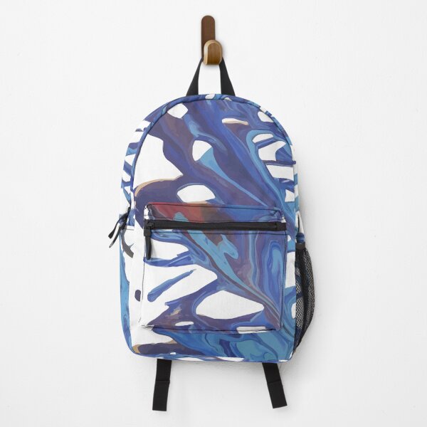 Item preview, Abyss Currents – Fluid Abstraction in Ocean Blues designed and sold by hello_mojiji.