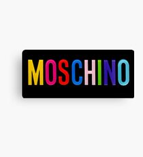 moschino black Canvas Print