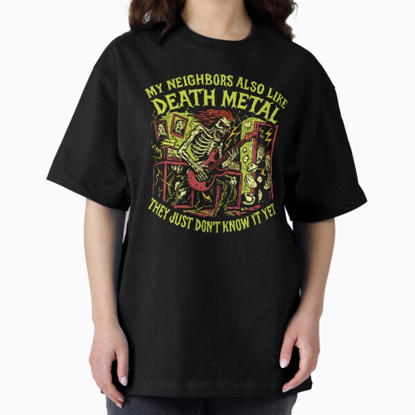 Item preview, Death Metal Design Skeletal Shredder Chaos designed and sold by Krossgor.