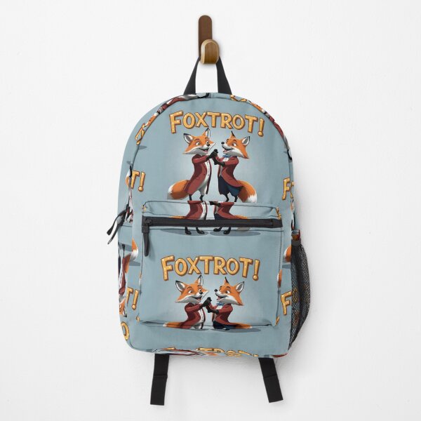 Item preview, Funny of two fox dancing foxtrot with the large phrase "FOXTROT!". designed and sold by Giulivo Store Graphic.