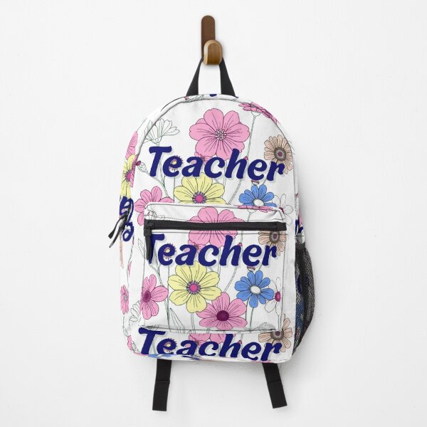 Item preview, Floral Teacher  | Elegant Pastel Flowers Teacher Design for Sublimation designed and sold by Quirk & Calm Studio.