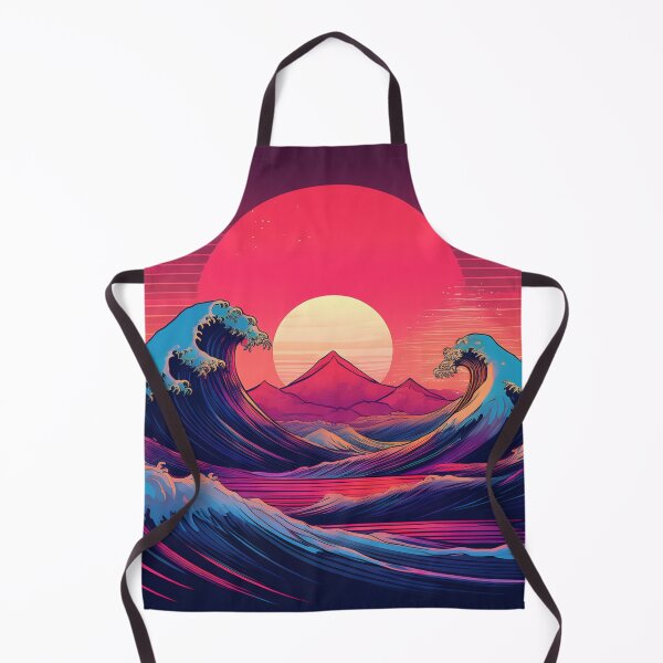 Artikelvorschau, Japanischer Wave-Synthwave-Stil entworfen und verkauft von Boxing Kangaroo Retail Company.