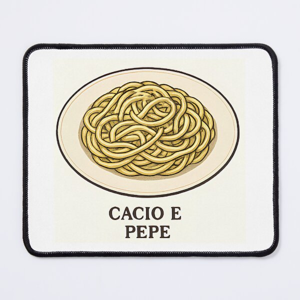 Item preview, Pasta Icon - Cacio e Pepe designed and sold by Cityfoodies.