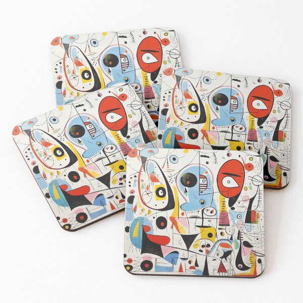 Item preview, Dreamscapes of Miró: Echoes of the Abstract designed and sold by nshaltiel.